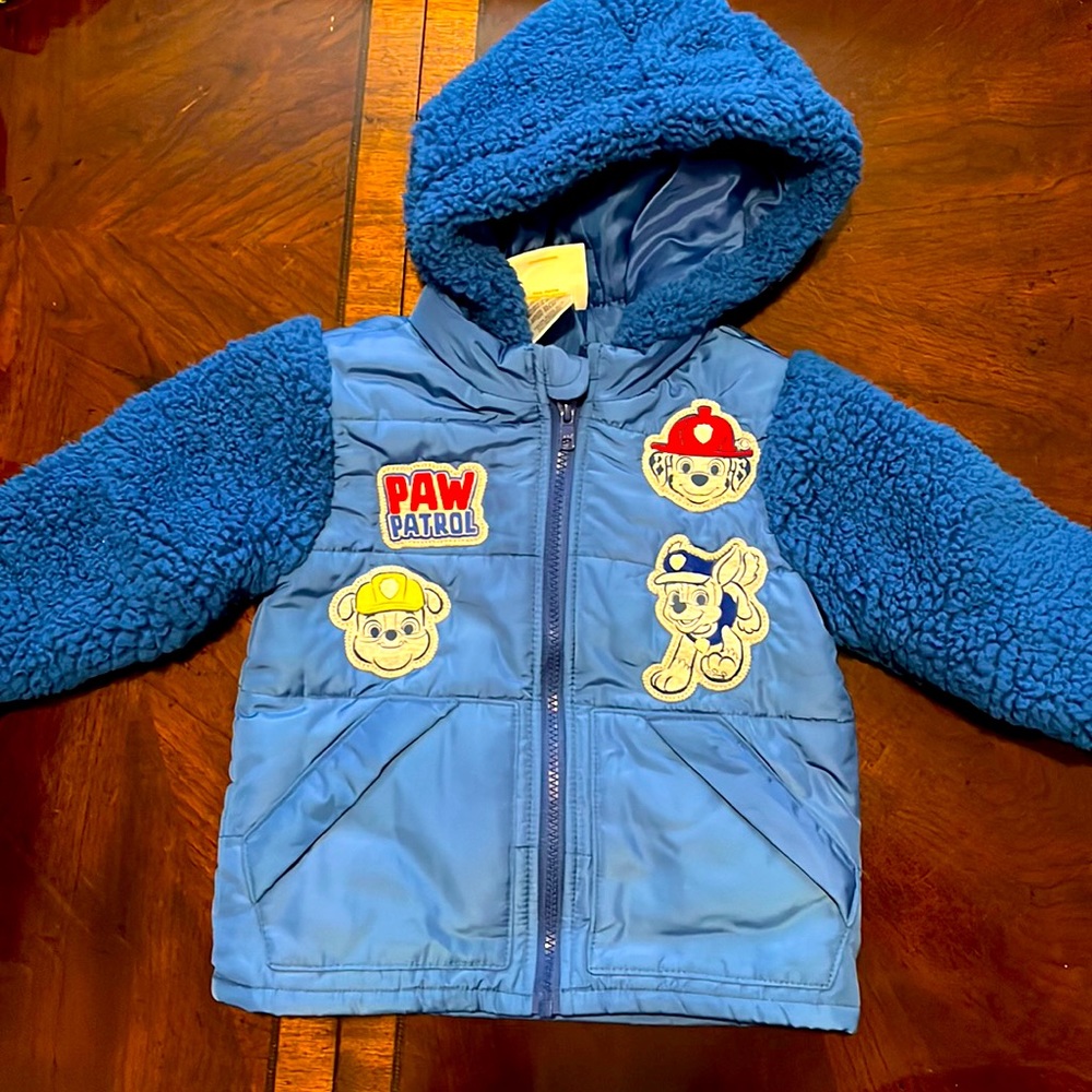 Paw Patrol Toddler Coat - Size 3T - Brand: Nickelodeon
